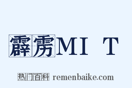 霹雳MIT是什么意思的图片